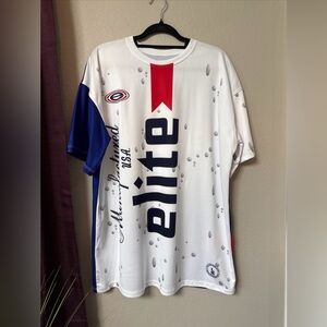 #759 Boutique manufactured Usa Elite Graphic Short Sleeve Shirt Size Extra Large